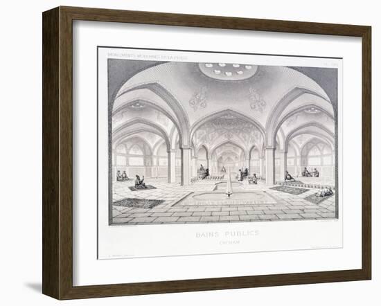 Public Baths-Pascal Xavier Coste-Framed Giclee Print