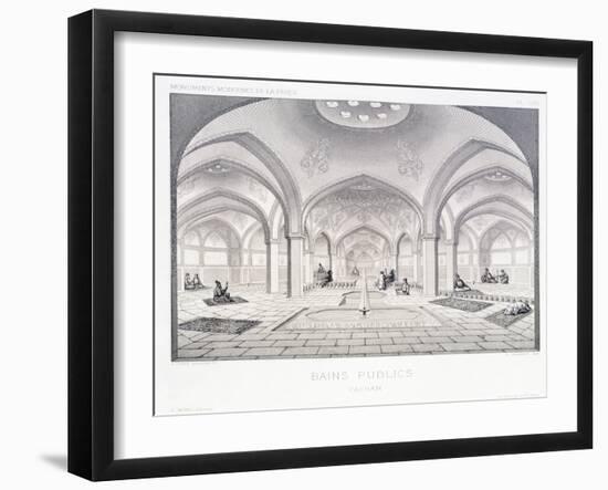 Public Baths-Pascal Xavier Coste-Framed Giclee Print