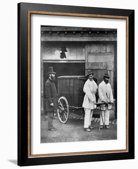 Public Disinfectors, from 'Street Life in London', 1877-John Thomson-Framed Giclee Print