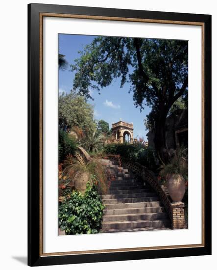 Public Garden of Taormina, Sicily, Italy-Connie Ricca-Framed Photographic Print