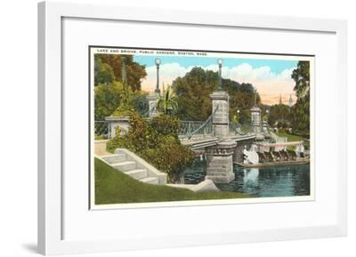 'Public Gardens, Boston, Massachusetts' Art Print | Art.com