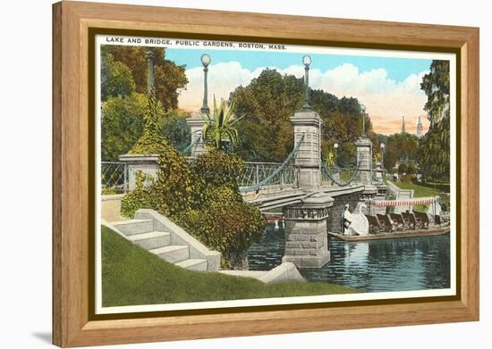 Public Gardens, Boston, Massachusetts-null-Framed Stretched Canvas