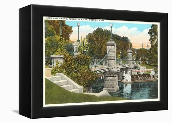 Public Gardens, Boston, Massachusetts-null-Framed Stretched Canvas