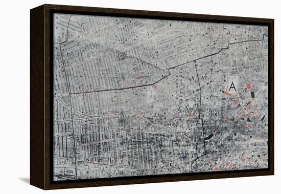 'Public House Map of Liverpool', c1910, (1912)-Unknown-Framed Premier Image Canvas