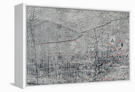 'Public House Map of Liverpool', c1910, (1912)-Unknown-Framed Premier Image Canvas