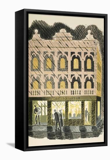 Public House-Eric Ravilious-Framed Premier Image Canvas