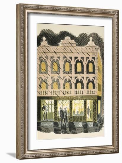 Public House-Eric Ravilious-Framed Giclee Print