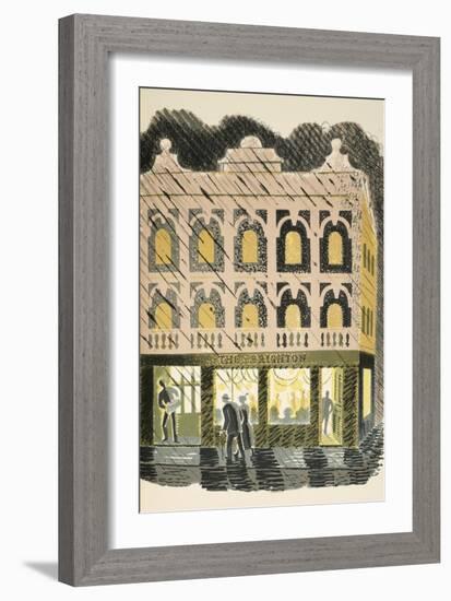 Public House-Eric Ravilious-Framed Giclee Print