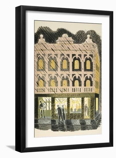 Public House-Eric Ravilious-Framed Giclee Print
