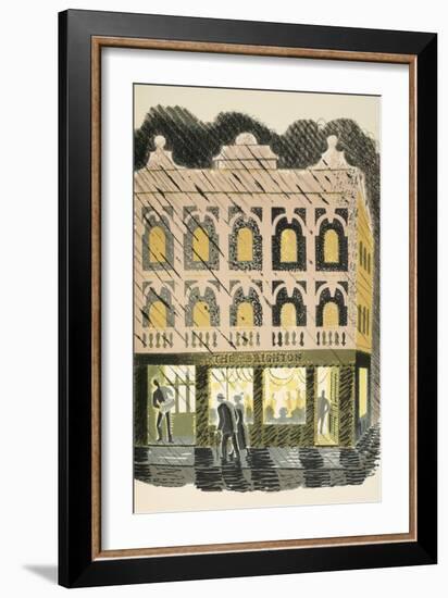 Public House-Eric Ravilious-Framed Giclee Print