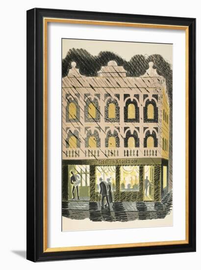 Public House-Eric Ravilious-Framed Giclee Print