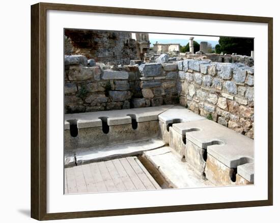 Public Latrines (Photo)-null-Framed Giclee Print