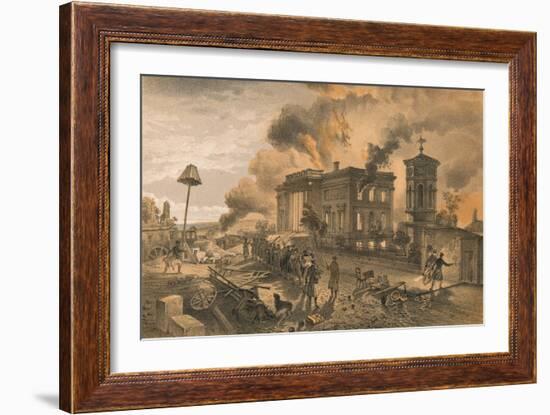 Public Library and Temple of the Winds, 1856-William Simpson-Framed Giclee Print