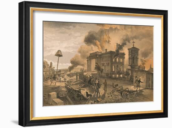 Public Library and Temple of the Winds, 1856-William Simpson-Framed Giclee Print