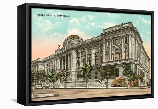 Public Library, Milwaukee, Wisconsin-null-Framed Stretched Canvas