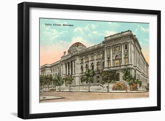 Public Library, Milwaukee, Wisconsin-null-Framed Art Print