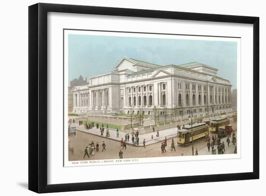 Public Library, New York City-null-Framed Art Print