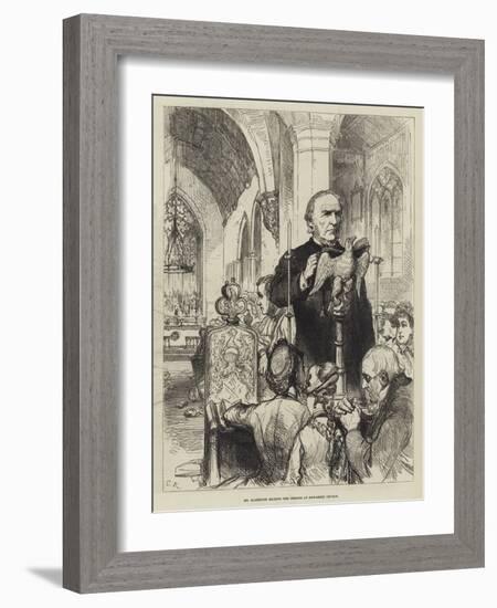 Public Life and Character of Mr Gladstone-Charles Robinson-Framed Giclee Print