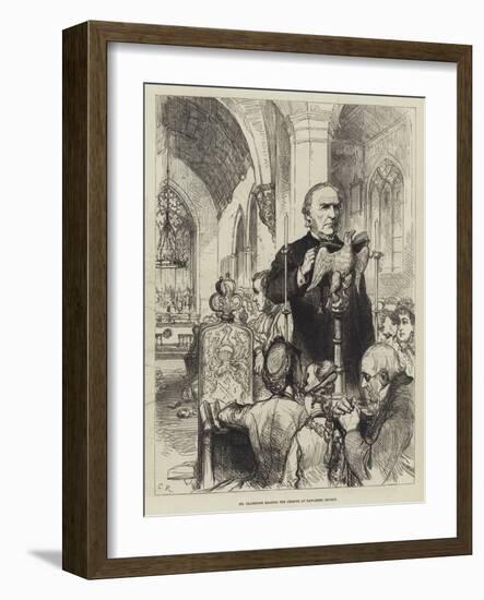 Public Life and Character of Mr Gladstone-Charles Robinson-Framed Giclee Print