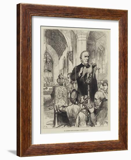 Public Life and Character of Mr Gladstone-Charles Robinson-Framed Giclee Print