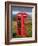 Public Phone Box, Ellishadder, Near Staffin, Trotternish Peninsula, Isle of Skye, Scotland-David Wall-Framed Photographic Print