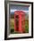 Public Phone Box, Ellishadder, Near Staffin, Trotternish Peninsula, Isle of Skye, Scotland-David Wall-Framed Photographic Print