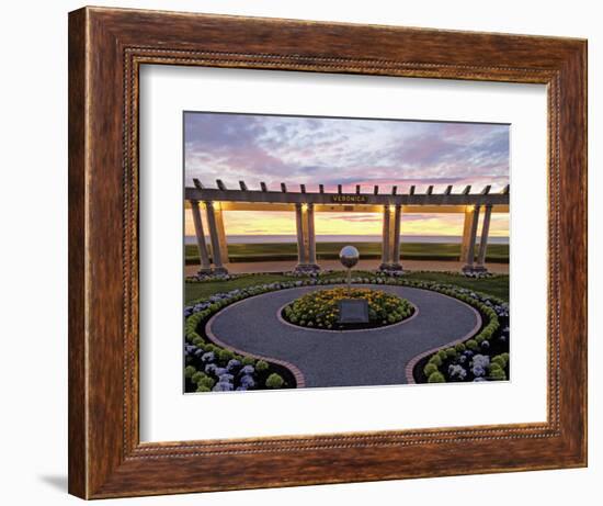 Public Plaza in the Art Deco City of Napier, North Island, New Zealand, Pacific-Don Smith-Framed Photographic Print