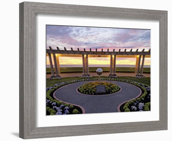 Public Plaza in the Art Deco City of Napier, North Island, New Zealand, Pacific-Don Smith-Framed Photographic Print