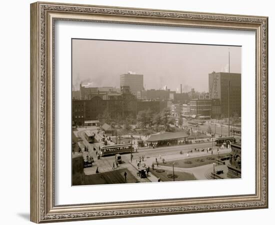 Public Square, Cleveland, Ohio-null-Framed Photo