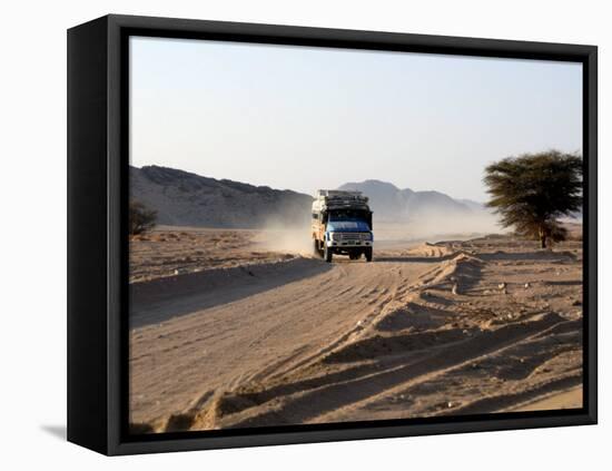 Public Transport, Nubian Desert, Sudan, Africa-Groenendijk Peter-Framed Premier Image Canvas
