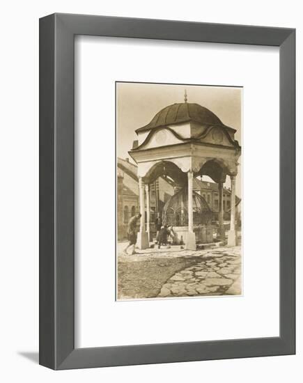 Public Water Fountain - Bosnia - Banjaluka-null-Framed Photographic Print