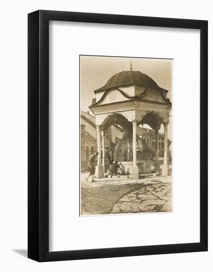 Public Water Fountain - Bosnia - Banjaluka-null-Framed Photographic Print