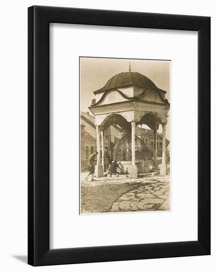 Public Water Fountain - Bosnia - Banjaluka-null-Framed Photographic Print