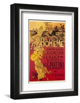 Puccini, La Boheme-Adolfo Hohenstein-Framed Photographic Print