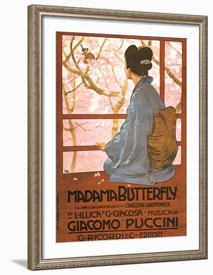 Puccini, Madama Butterfly--Framed Art Print