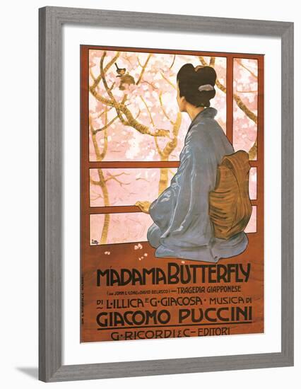 Puccini, Madama Butterfly-null-Framed Art Print