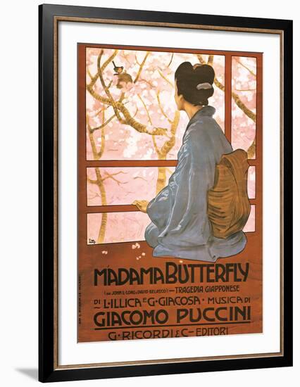 Puccini, Madama Butterfly-null-Framed Art Print