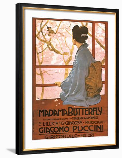 Puccini, Madama Butterfly-null-Framed Art Print