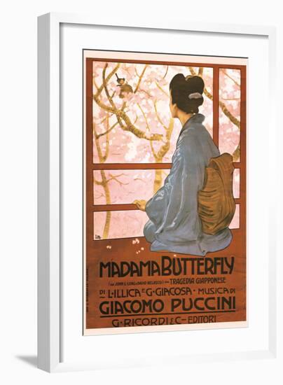 Puccini, Madama Butterfly-Leopoldo Metlicovitz-Framed Premium Giclee Print