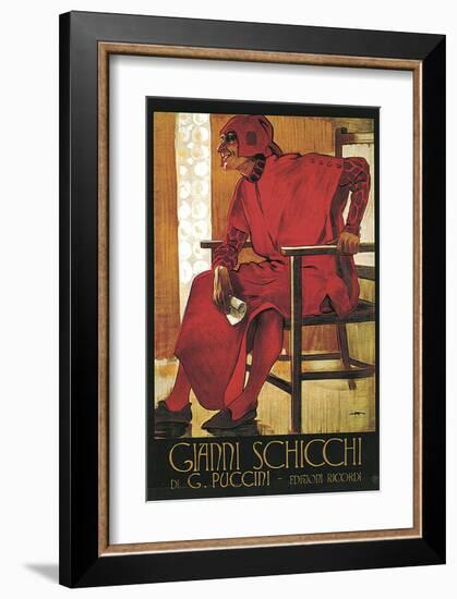 Puccini Opera Gianni Schicci-null-Framed Art Print