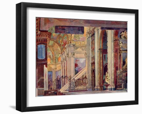 PUCCINI - opera TOSCA-Adolfo Hohenstein-Framed Giclee Print