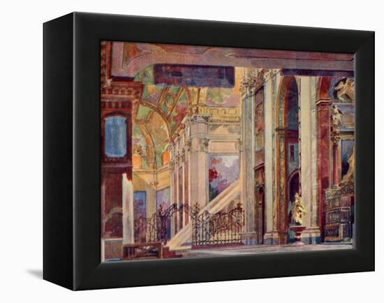 PUCCINI - opera TOSCA-Adolfo Hohenstein-Framed Premier Image Canvas