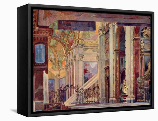 PUCCINI - opera TOSCA-Adolfo Hohenstein-Framed Premier Image Canvas