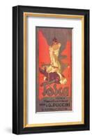 Puccini, Tosca-Adolfo Hohenstein-Framed Premium Giclee Print