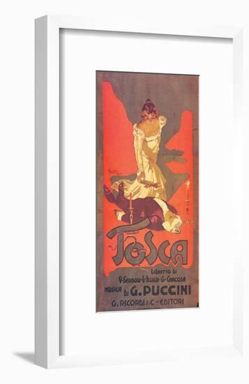 Puccini, Tosca-Adolfo Hohenstein-Framed Premium Giclee Print