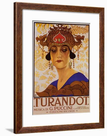 Puccini, Turandot-null-Framed Art Print