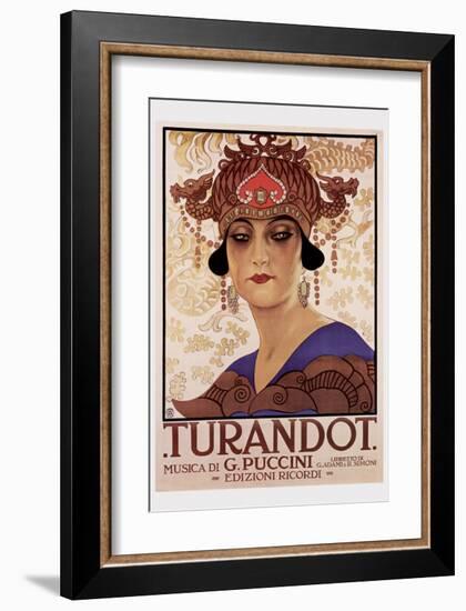 Puccini, Turandot-null-Framed Premium Giclee Print