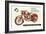 Puch 250 SGS with Cutaway View-null-Framed Art Print