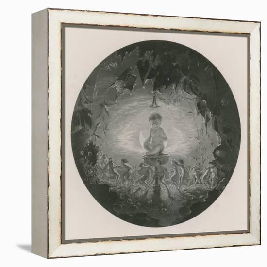 Puck and the Fairies, Mid Summer Night's Dream-Richard Dadd-Framed Premier Image Canvas