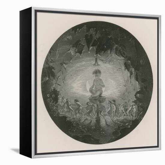 Puck and the Fairies, Mid Summer Night's Dream-Richard Dadd-Framed Premier Image Canvas